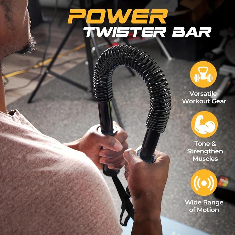 Spring Power Spring Bar, 20kg 50kg Arm Trainer, Arm Chest Strength Training Spring Bar, Exercise Equipment, Fitness Equipment, Gymtok