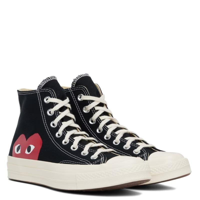 Converse Chuck Taylor All Star 70 Hi Comme des Garcons PLAY Black 150204C Mens Fashion Sneakers New