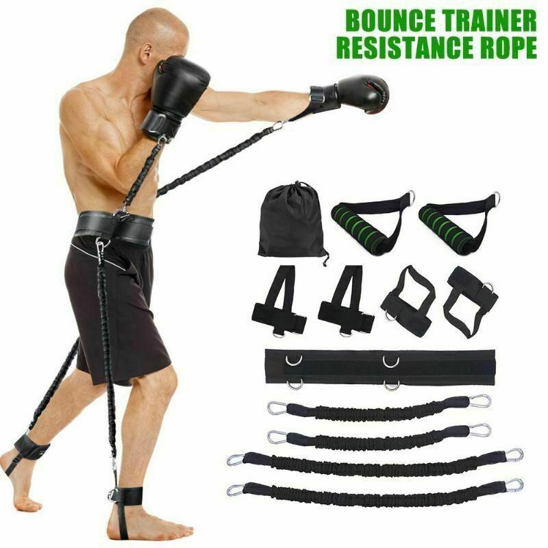 Boxing Thai Gym Strength Training Equipment Sports Fitness Resistance Bands Set (No Gloves)