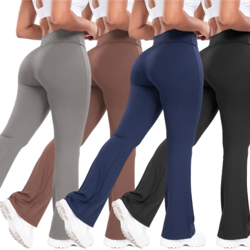 Flare Leggings for Women High Waisted Tummy Control Crossover Workout Pants yoga legging