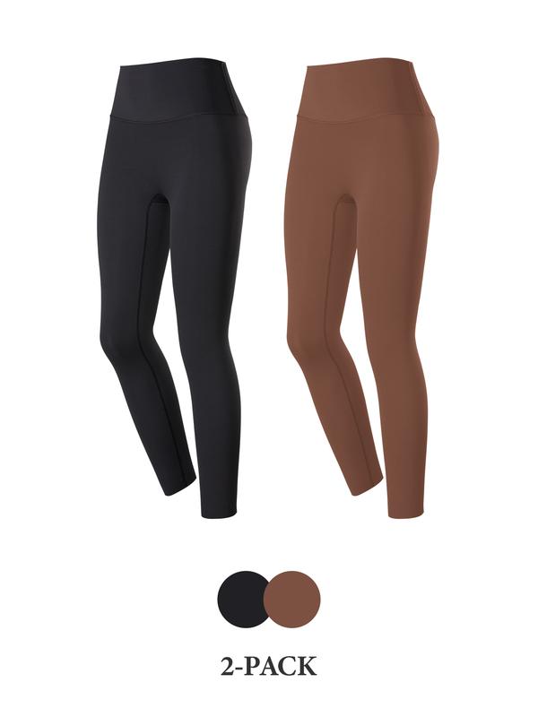 AFZ Buttery Soft Lycra Leggings High Waist Tummy Control Sports Leggings Inseam 24 28’’  with Back Inner Pocket Free Cutting for Both Petite, Tall and Plus, Minimalist Fashion 2024 winter outdoor