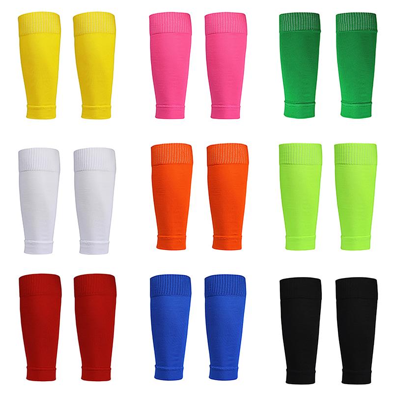 1Pair Men's Leg Warmers Training Football Basketball  Socks Adult Shin Guard Calf Children's Leg Brace Men's Socks