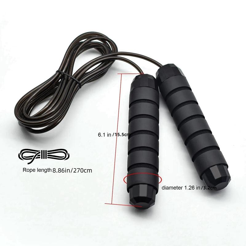 Adjustable Skipping Rope, 1 Count Non-knotted Skipping Rope, Sports Fitness Equipment For Men & Women Teenagers Aerobic Fitness Training