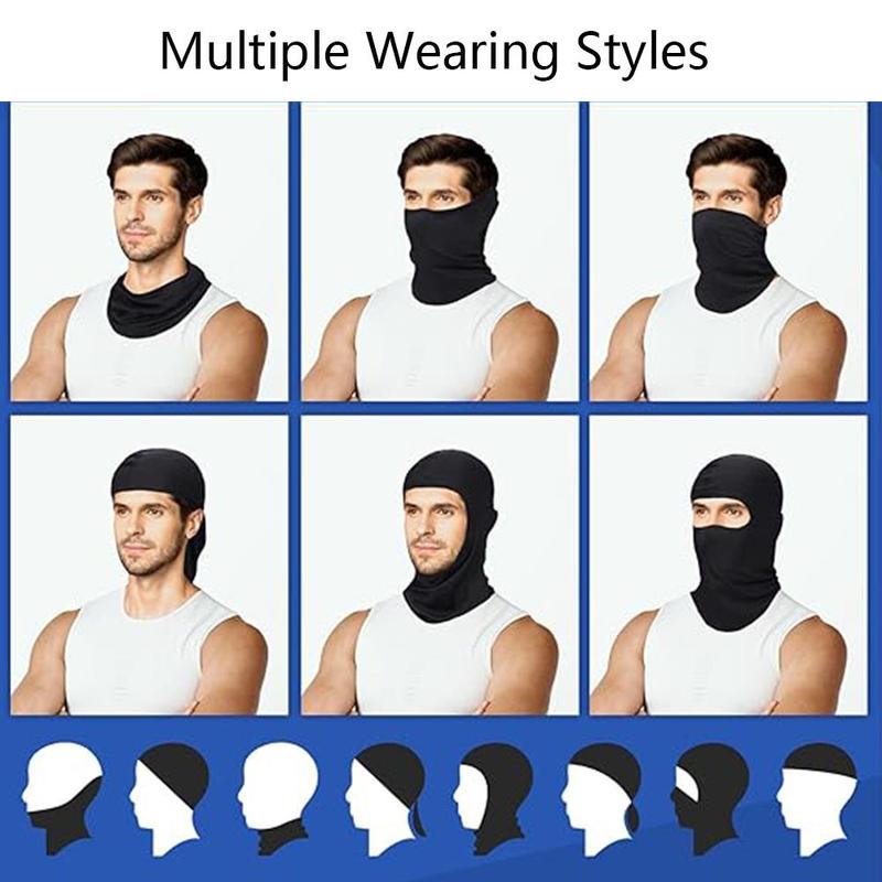 Ski Mask Hat, 6 Counts Summer Full Face Outdoor Mask, Balaclava Mask for Outdoor Motorcycle Cycling, Facial Protection Equipment