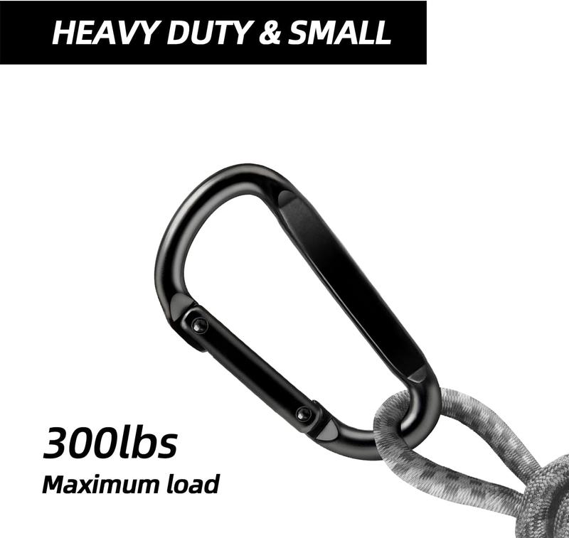 Carabiner Clips Heavy Duty, 2.4