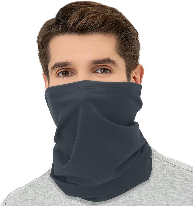 Neck Gaiter Face Cover Scarf, Breathable Sun & Wind-proof for Skiing Fishing Hiking Cycling