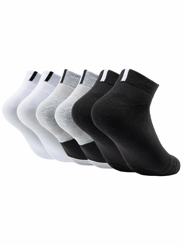 Men's Graphic Sports Socks, Breathable Comfortable Athletic Socks for Running Jogging Basketball, Men's Socks for All Seasons, Fall Socks 2024