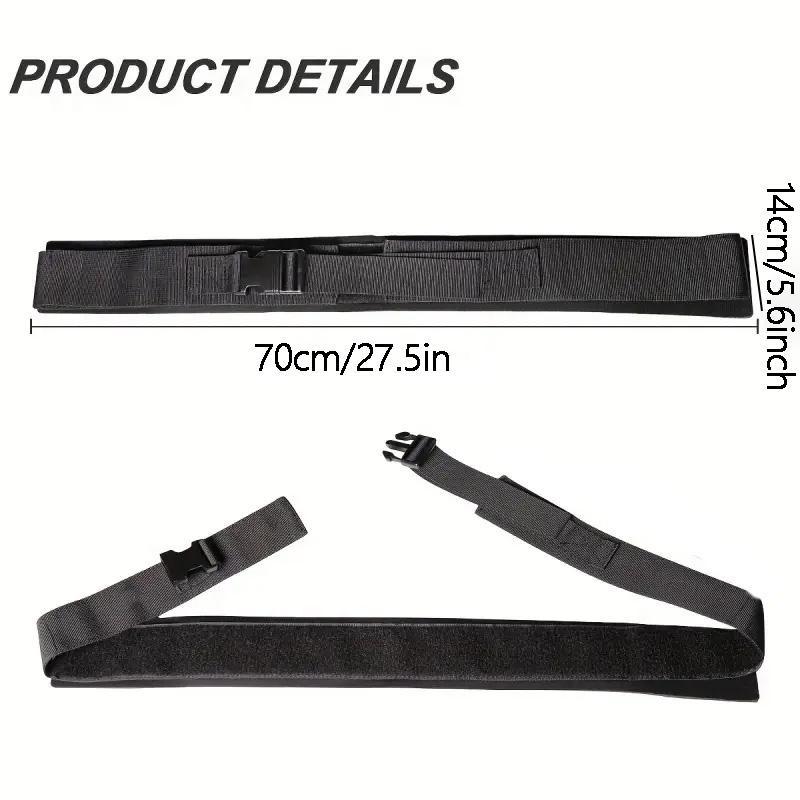 Hip Thrusting Belt, 1 Count Waist Weighted Training Belt, Adjustable Soft Dumbbell Lifting Strap for Hip Bridge, Squat, Gym, Fitness, Workout [without Dumbbell]