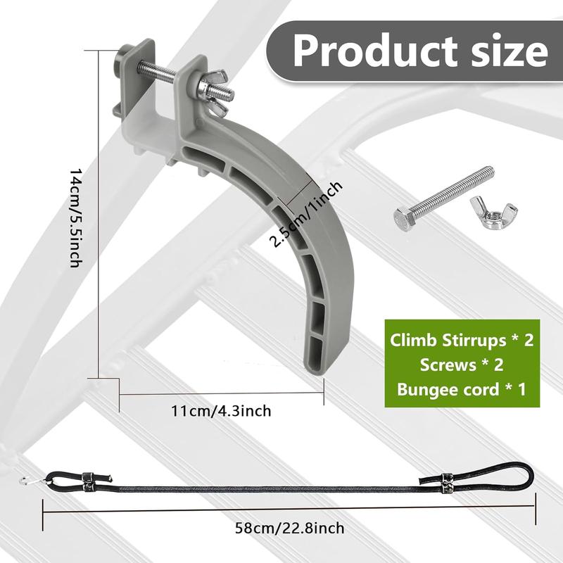 Tree Stand Climb Stirrups -  Tree Stand Accessories, Climb Stirrups for Climbing Tree Stands, Fit for  Tree Stands