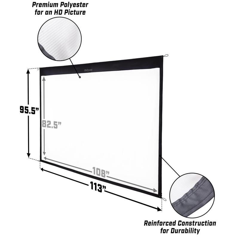 GoSports 10 ft Golf Simulator Impact Screen