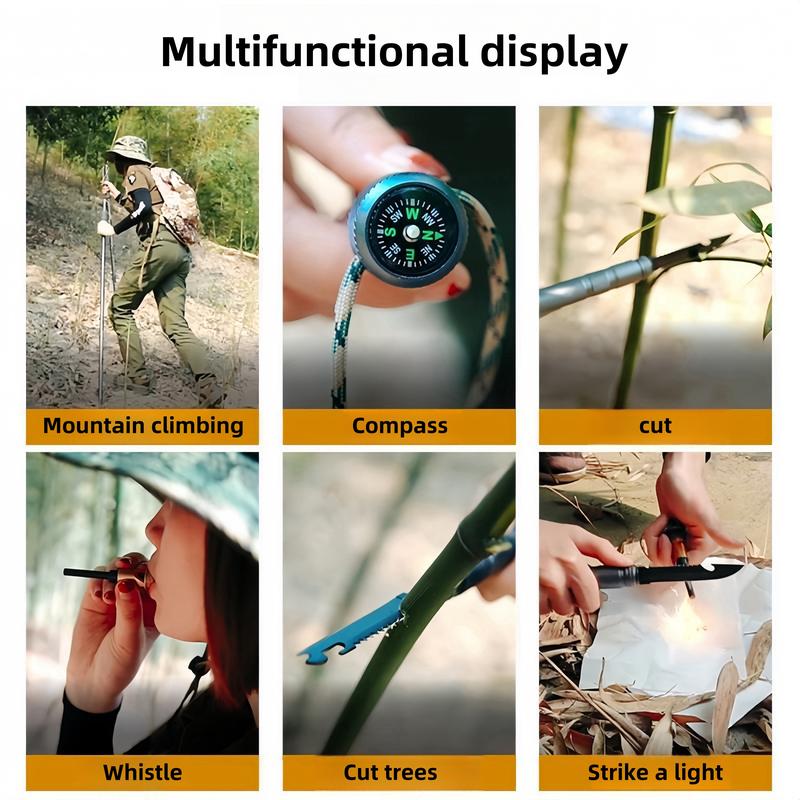 Hiking Pole Detachable Lightweight for Hiking Stick Walking Pole for Man Women Stable Walking  Durable trekking  poles