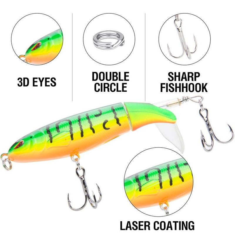 Durable Lifelike Faux Fishing Lures, 8 Counts set False Realistic Baits with Hook, Simulation Artificial Bait for Outdoor Fishing, Fishing Supplies,  Fishing Equipment