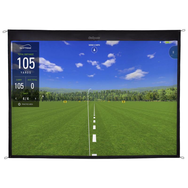 GoSports 10 ft Golf Simulator Impact Screen