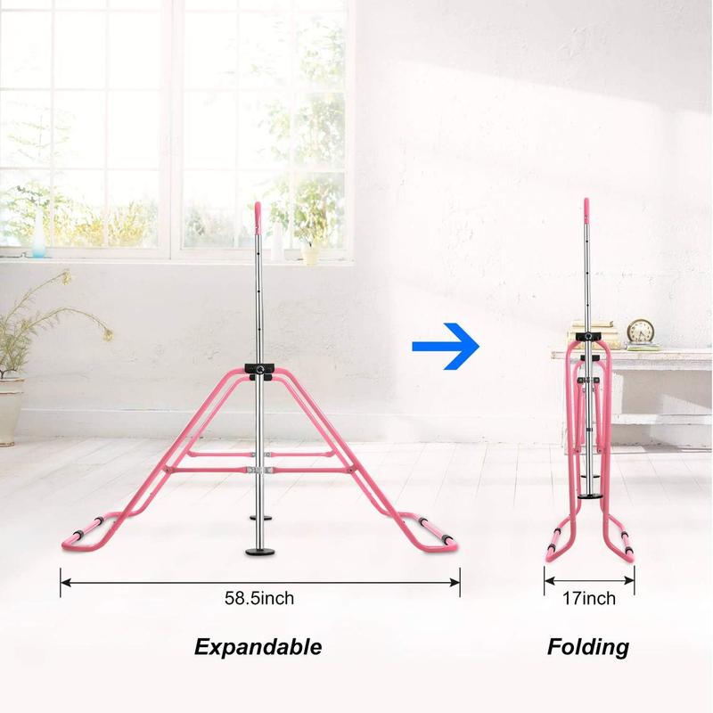 Expandable Gymnastics Bar, Folding Horizontal Kip Bars Junior Premium Gymnastic Equipment Monkey Climbing Tower Home  for