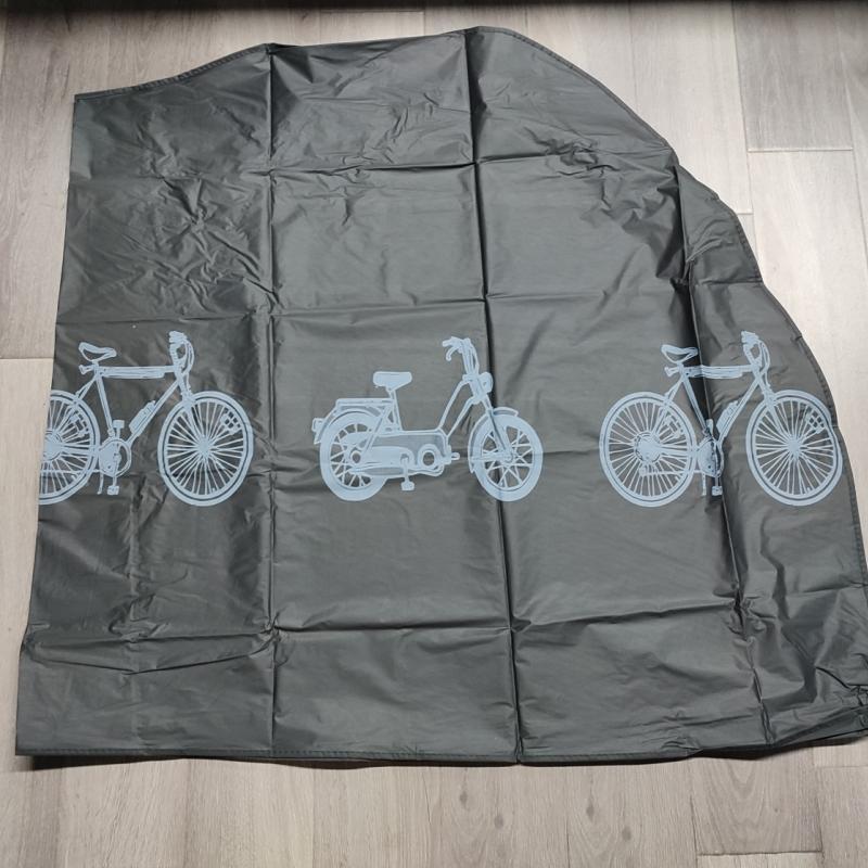 Bike Print Cycling Rain Cover, Waterproof UV Protection Bicycle Cover, Cycling Accessories For Outdoor Cycling