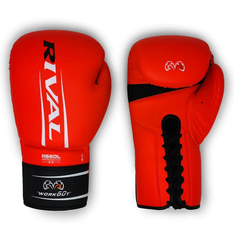 Rival Boxing RS60 2.0 Lace-Up Workout Sparring Gloves