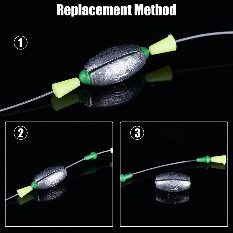 Removable Fishing Lead Sinker Kit, Split Shot Weights, Fishing Tackle Kits with Portable Box, Fishing Accessories, Flyfishing, Solocamping, Picnicaesthetic, Fishing Equipment,  Fishing Gear and Equipment