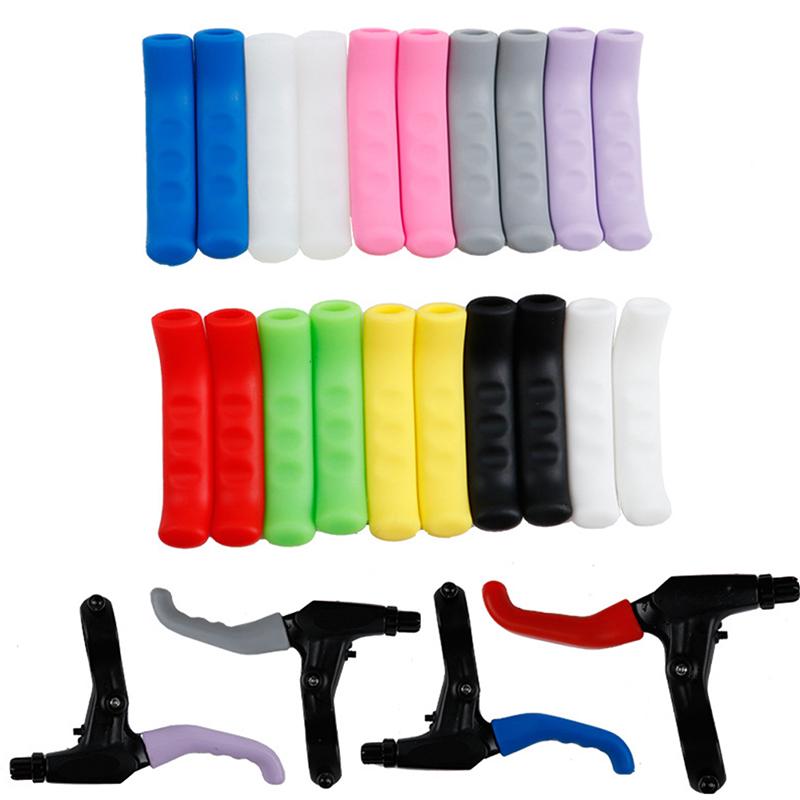 Bicycle Brake Handle Cover TPR MTB Grips Bicycle Handlebar Protect Cover Anti-slip Bicycle Protective Gear Bike Accessories