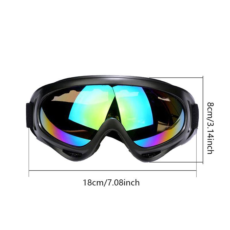 Bike Glasses, 1 Count Outdoor Sports Windproof Goggles, Bicycle Motorcycle Cycling Dust-proof Riding Glasses, Sports & Outdoor Accessories