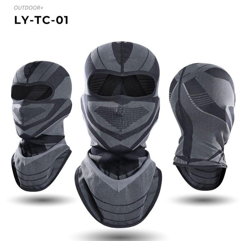 Full Face Mask, 1 Count Breathable Windproof Outdoor Sports Cycling Face Cover, Sports & Outdoor Accessories For Men