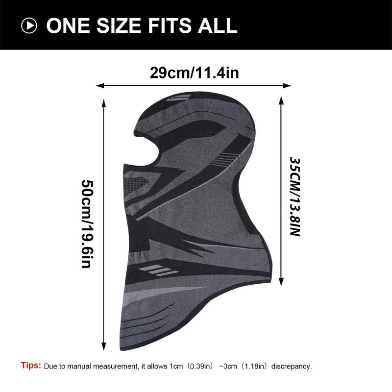 Full Face Mask, 1 Count Breathable Windproof Outdoor Sports Cycling Face Cover, Sports & Outdoor Accessories For Men