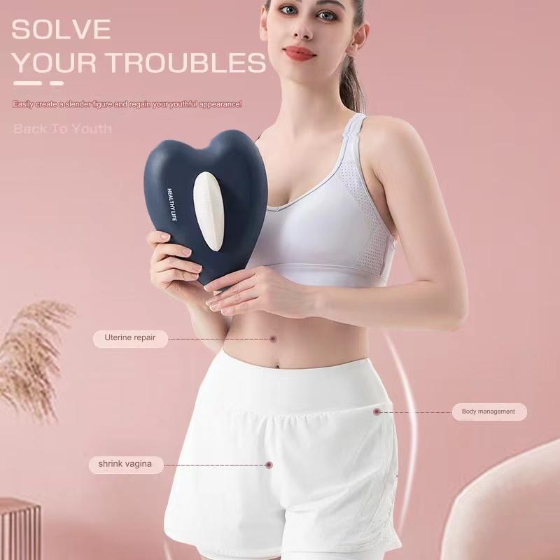 Lazy pelvic floor muscle trainer buttocks shaping equipment postpartum repair anal muscle exercise home gym home training office trainer PC muscle massager