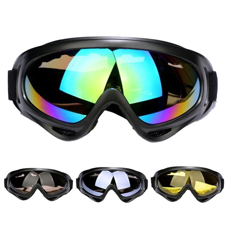 Bike Glasses, 1 Count Outdoor Sports Windproof Goggles, Bicycle Motorcycle Cycling Dust-proof Riding Glasses, Sports & Outdoor Accessories