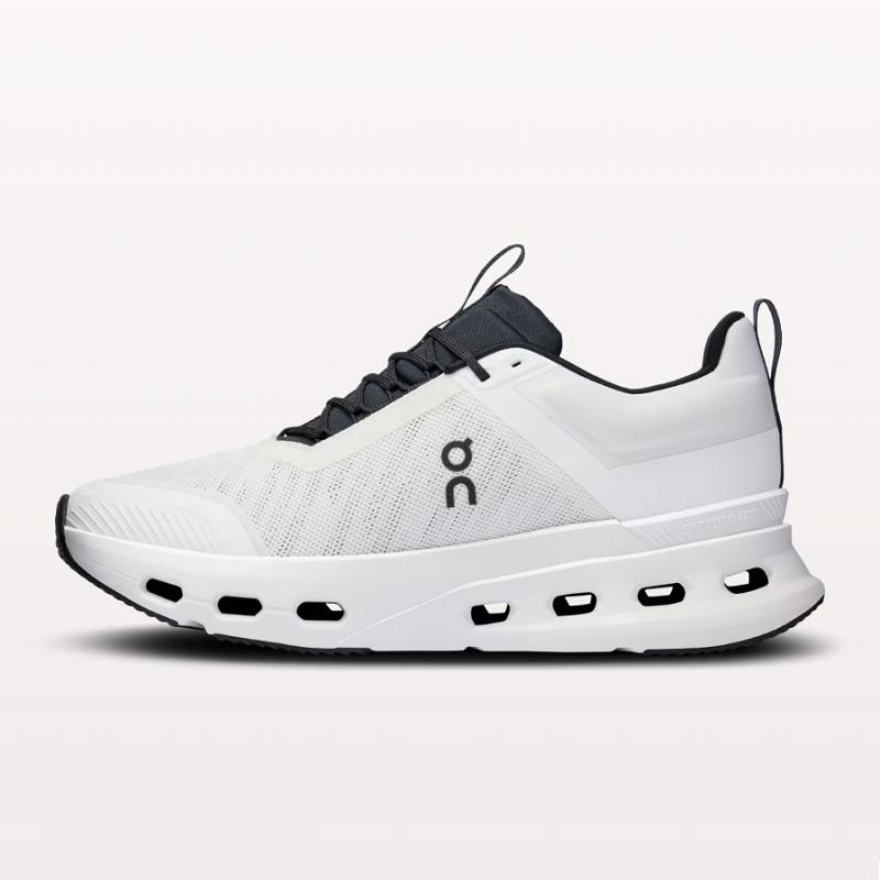 On Women's Cloudnova X Gym Workout Shoe, White & Black - Full Size