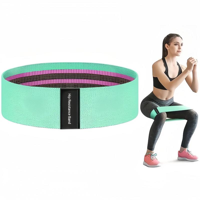 Resistance Band, 1 Count Elastic Yoga Band, Squat Elastic Band for Christmas Gift, Fitness Equipment for Home Gym, Strength Training Equipment for Leg & Hip