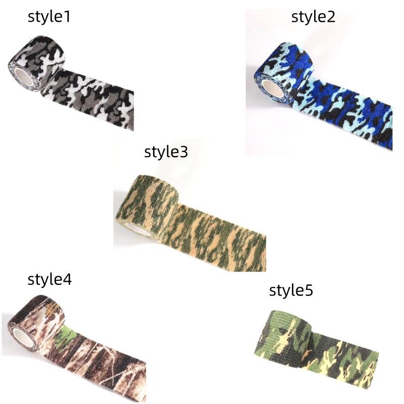 1 Roll Outdoor Camping Camouflage Tape, Sports Tape For Hiking Hunting & Outdoor Activities, Gym Accessories, Christmas Gift