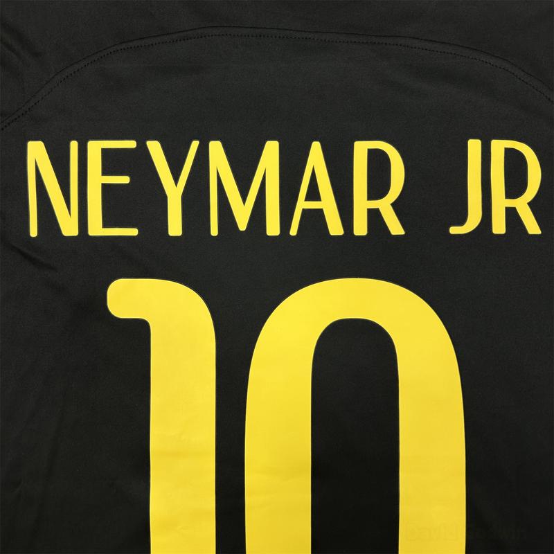 NIKE 2014 World Cup Brazil Away Short Sleeve Team Jersey 10# Neymar JR Soccer Jersey