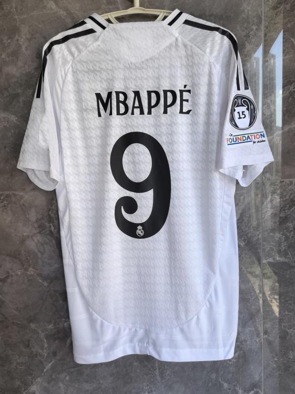 2024-2025 New Mbappe Football Jersey Short Sleeved Breathable Soccer jersey Fan Version