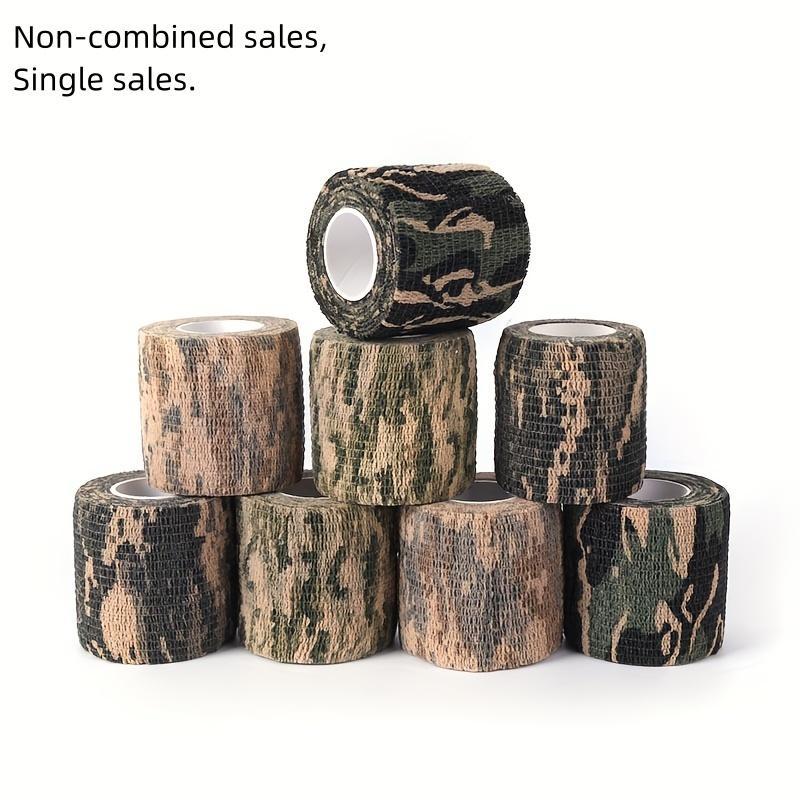 1 Roll Outdoor Camping Camouflage Tape, Sports Tape For Hiking Hunting & Outdoor Activities, Gym Accessories, Christmas Gift