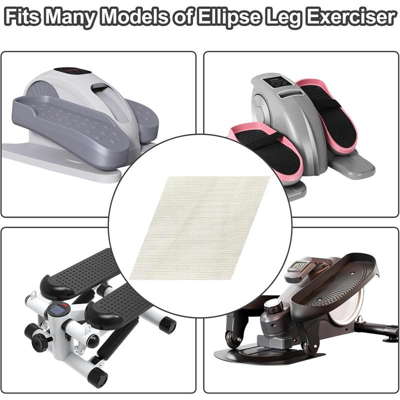 Non-slip Mat for Ellipse Leg Exerciser Machine, Suitable for Under Desk Elliptical Peddler Foot & Leg Pedal Exercixer for Seniors Fitness Home Sports Accessories, Enhanced Stability & Floor Protection