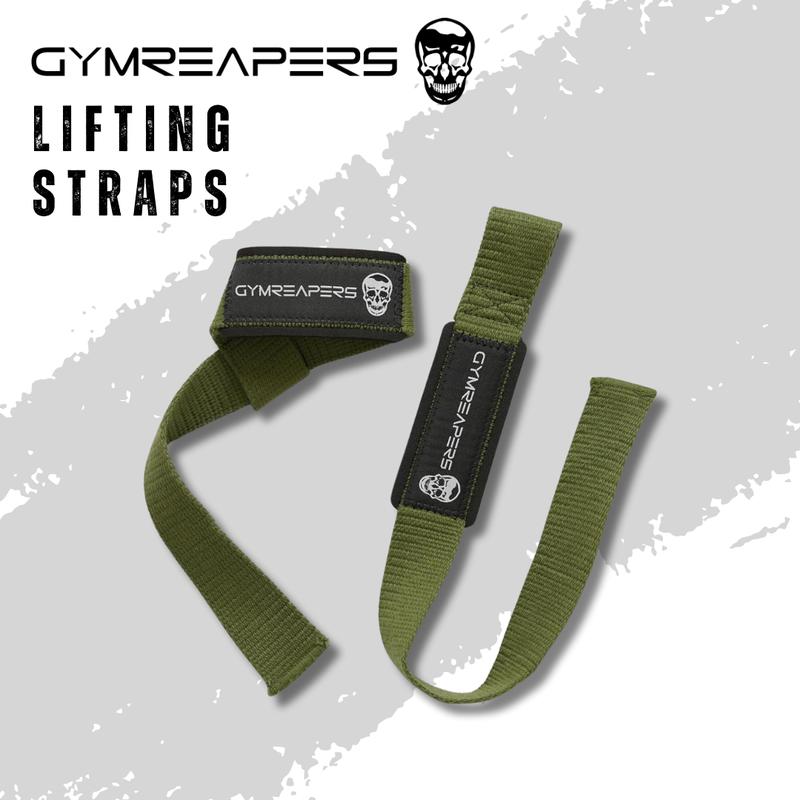 Gym-reapers Lifting Straps | Premium Padded Weightlifting Straps, Bodybuilding, Powerlifting, Strength Training, and Deadlifts | Enhanced Grip & Support | Durable Gym Accessories for Superior Performance and Maximum Strength