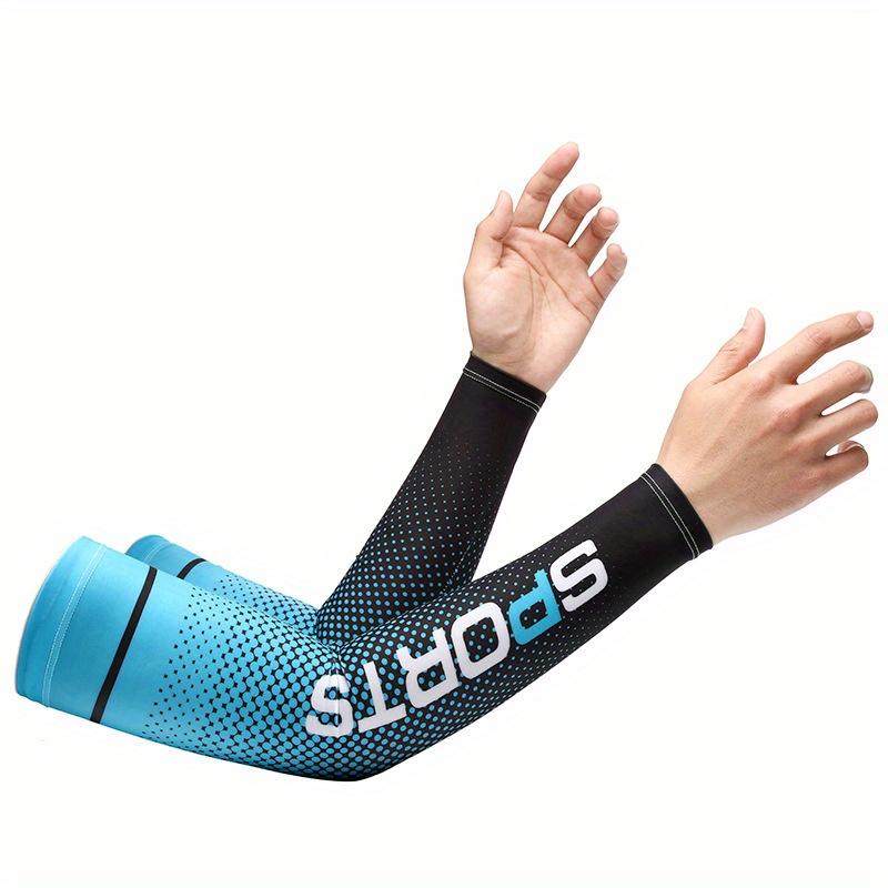 5 pairs of quick-drying sun protection sleeves, non-slip sun protection arm sleeves, sun protection and UV protection arm sleeves, outdoor cool arm protection cycling sleeves, cooling compression arm sleeves