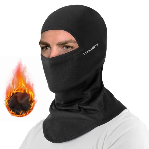 ROCKBROS Balaclava Ski Mask for Men Cold Weather Scarf Windproof Thermal Winter Neck Warmer Hood for Cycling Hiking