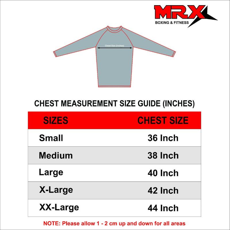 MRX Men's Compression Shirts Athletic Gym Workout Rash Guard Base Layer Short & Long Sleeve Top