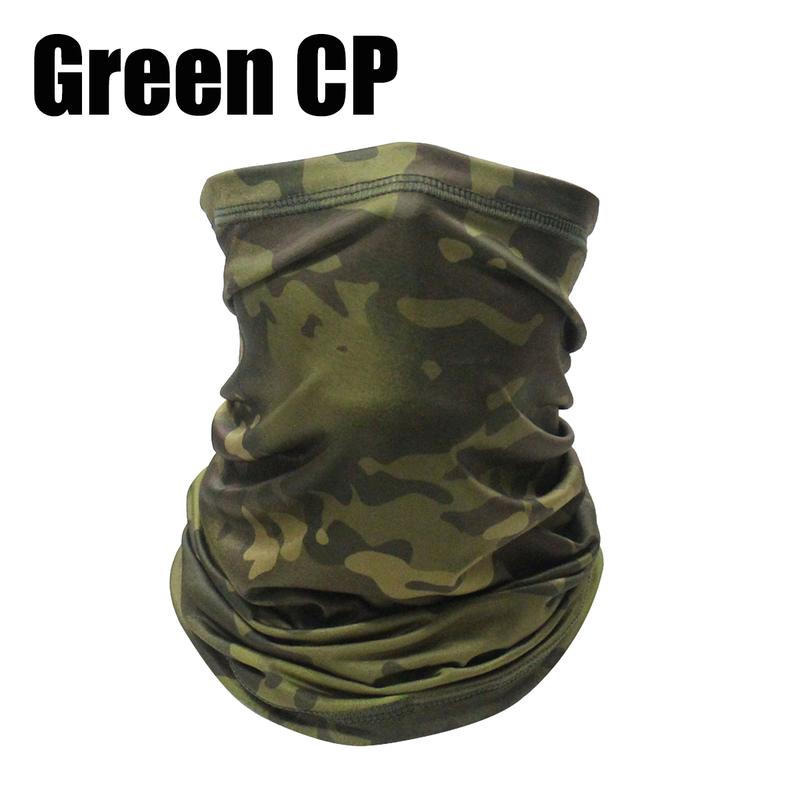 5PCS Half-face Camouflage Ice Silk UV Protection Mask for Men and Women,Soft Windproof, Hiking Cycling