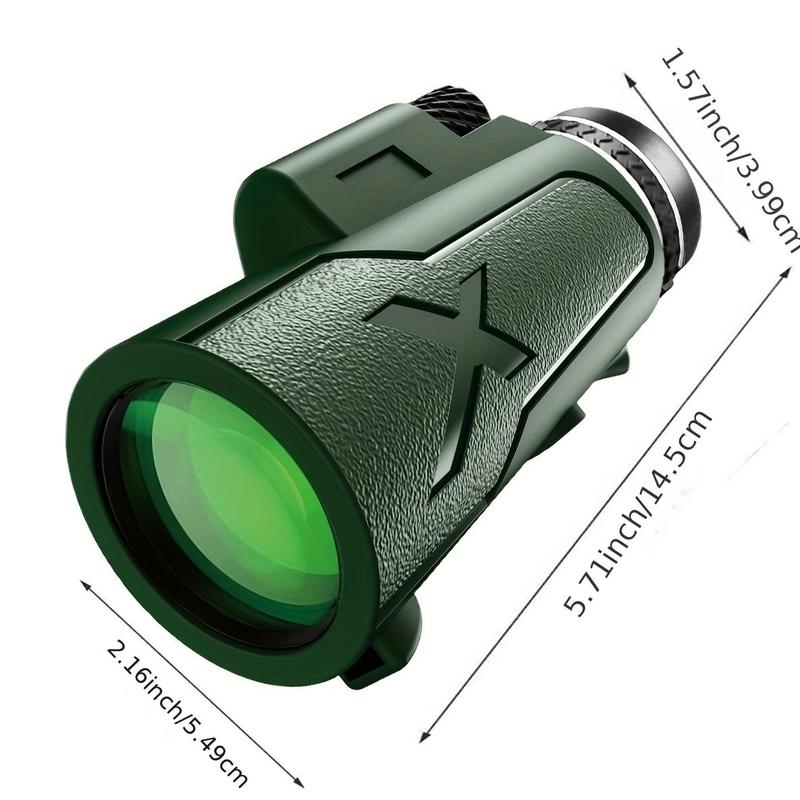 80x100 Monoculars, 1 Count High Definition Monoculars, Suitable for Hunting, Play, Reconnaissance, Travel, Science Class Supplies, Holiday Gifts