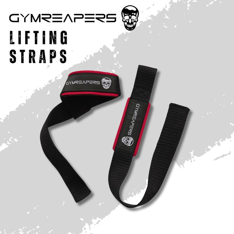 Gym-reapers Lifting Straps | Premium Padded Weightlifting Straps, Bodybuilding, Powerlifting, Strength Training, and Deadlifts | Enhanced Grip & Support | Durable Gym Accessories for Superior Performance and Maximum Strength