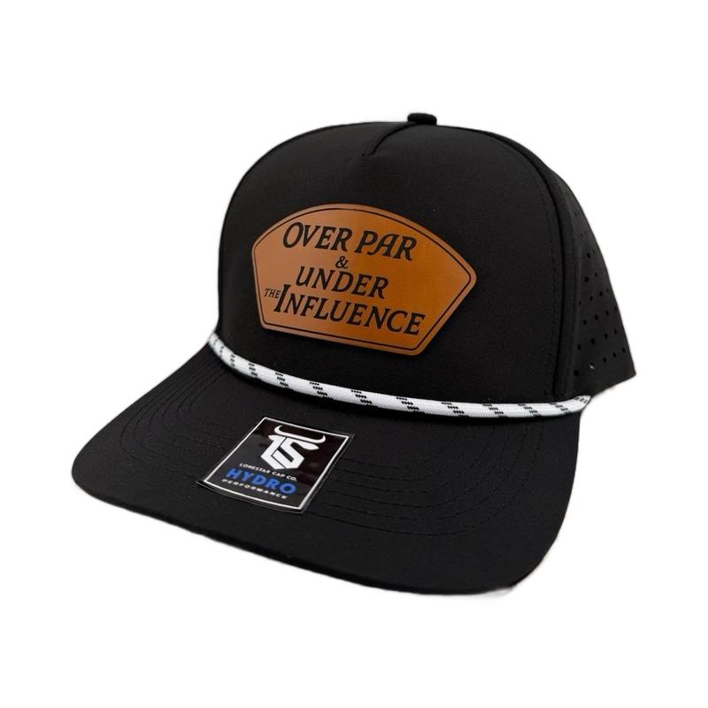 Over Par and Under the Influence Hat golf hats