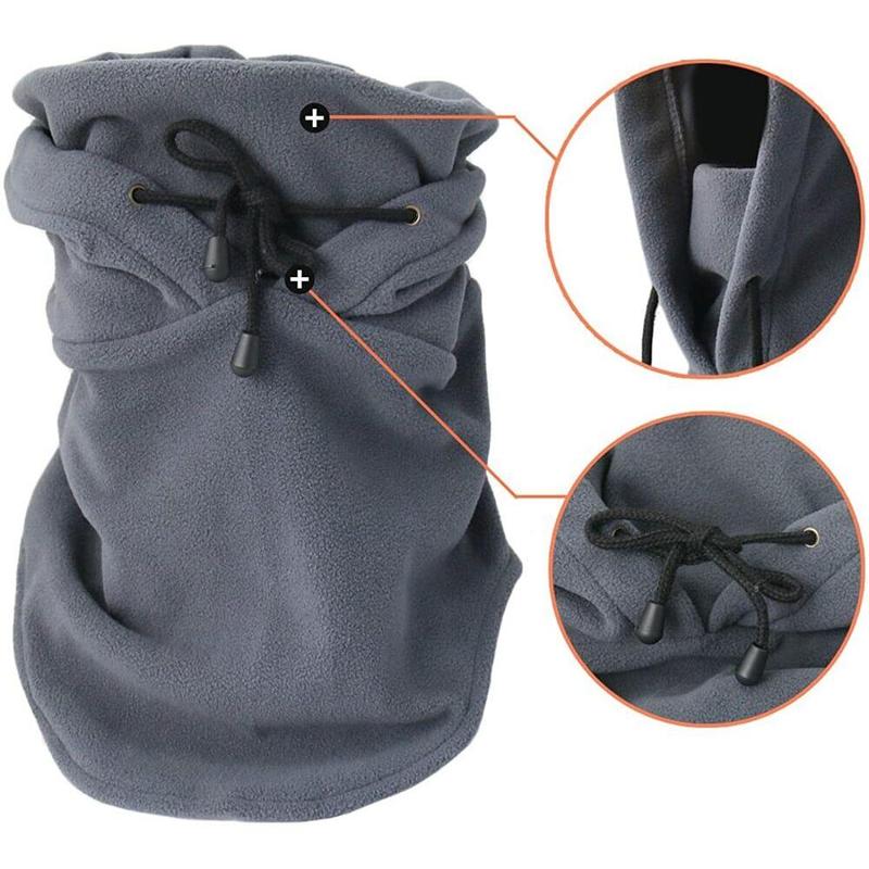 Winter Balaclava Fleece Hood Windproof Face Ski Thermal Mask Outdoor Cycling Cap