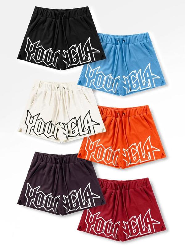 Youngla Short Sports Fitness Shorts Quick Drying Breathable Basketball Training Shorts