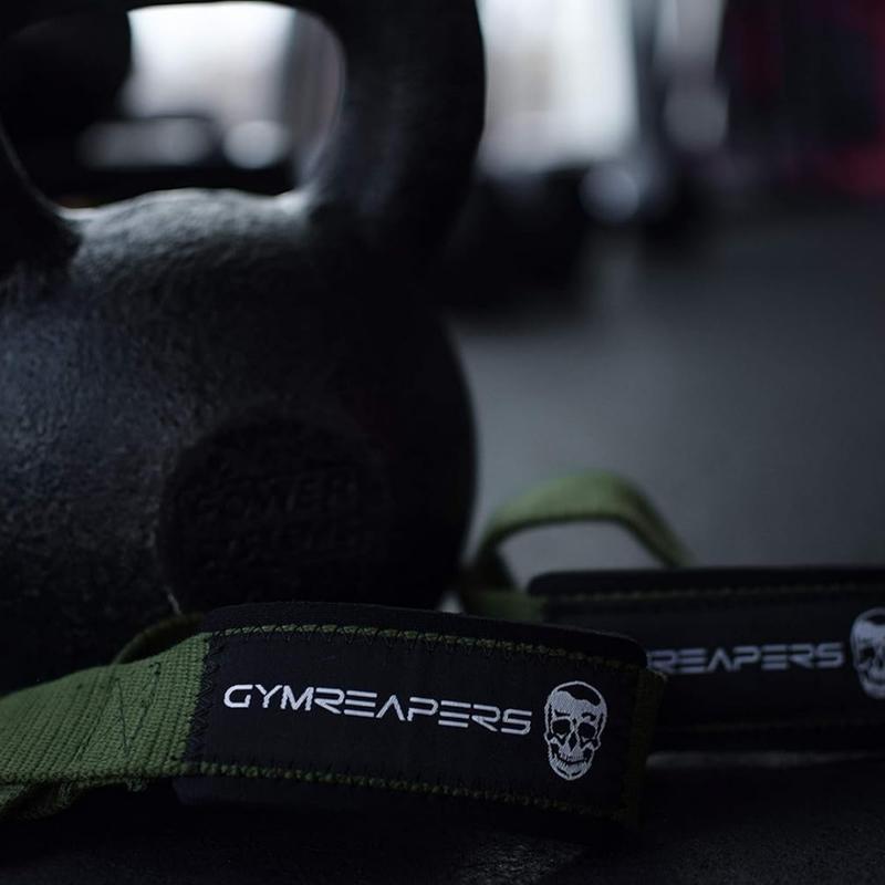 Gym-reapers Lifting Straps | Premium Padded Weightlifting Straps, Bodybuilding, Powerlifting, Strength Training, and Deadlifts | Enhanced Grip & Support | Durable Gym Accessories for Superior Performance and Maximum Strength