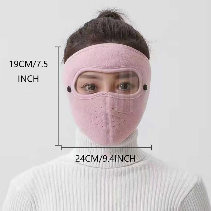 Full Face Mask, Breathable Face Cover for Cycling, Skiing, Snowboarding, Motorcycle Riding, Outdoor Sports Accessories for Men & Women