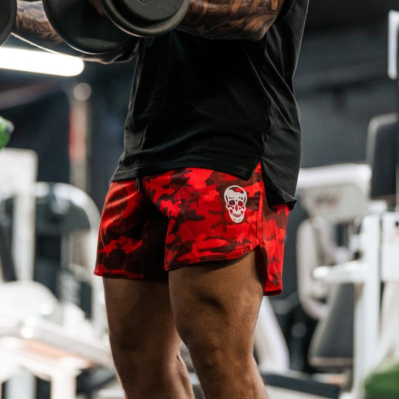 Gymreapers Light Weight Flexible Quick-Drying Training Shorts for Running and Working Out