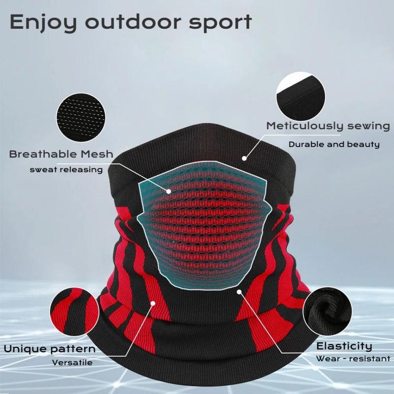 2 Pack Winter Neck Warmer Gaiter Mask Balaclava Windproof Face Mask for Men Women Ski Snowboard