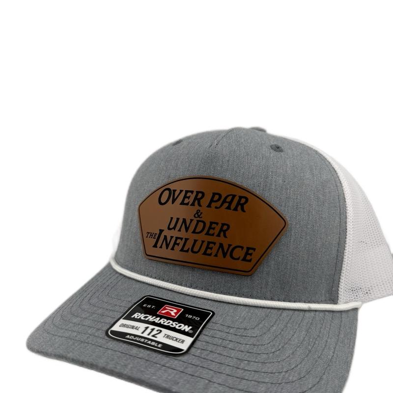 Over Par and Under the Influence Hat golf hats