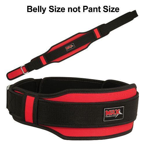 MRX Weight Lifting Belt With Double Back Support Bodybuilding Gym Training Belt 5